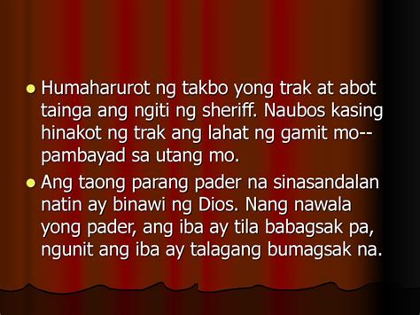 Ang Ngiti ay Biglang Mapapalitan ng Hapdi.